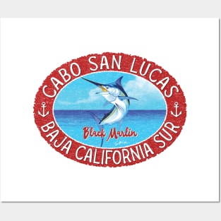 Cabo San Lucas, Baja California Sur, Black Marlin Posters and Art